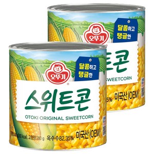 오뚜기 스위트콘 통조림, 340g, 2개