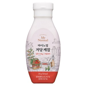 마이노멀 저당 케찹, 310g, 1개