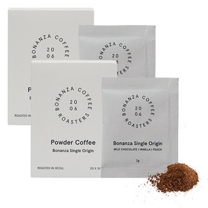 보난자커피 싱글 오리진 파우더 원두커피스틱, 2g, 10개입, 2개