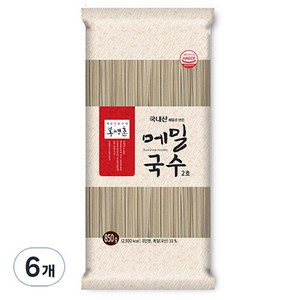 봉평촌 메밀국수, 850g, 6개