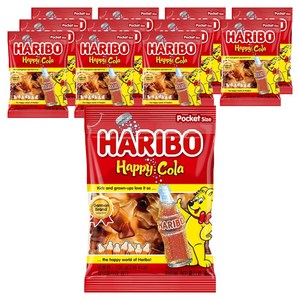하리보 해피콜라향 젤리, 100g, 12개