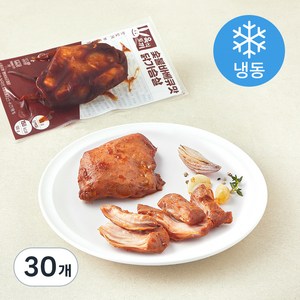 육식토끼 숯불바베큐맛 닭가슴살 (냉동), 100g, 1개입, 30개