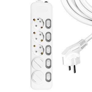 써지오 개별 멀티탭 5구 DH-1658-MT + 안전커버 2p