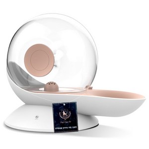 딩동펫 반려동물 달팽이 반자동 급수기, 핑크, 1개