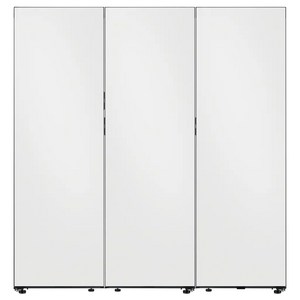 [색상선택형] 삼성전자 BESPOKE 409L 냉장고 1도어 키친핏 우개폐 + 348L 김치플러스 냉장고 1도어 좌열림 + 347L 냉동고 1도어 좌개폐 + 페어 설치자재 세트 방문설치