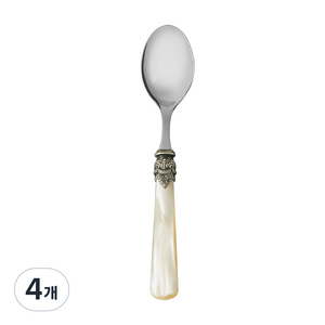EME 나폴레옹 커트러리 테이블스푼, 펄 아이보리, 4개