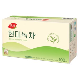동서 현미녹차 티백