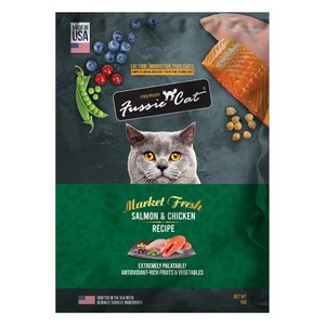 퍼시캣 3개월 이상의 전연령용 고양이 연어+치킨 레시피 건식사료, 닭+연어, 1kg, 1개