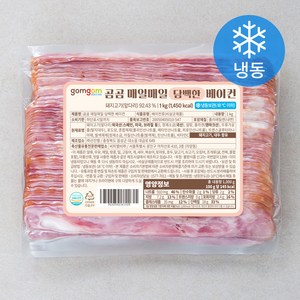 곰곰 매일매일 담백한 베이컨, 1kg, 1개