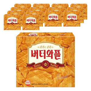 크라운 버터와플, 316g, 15개