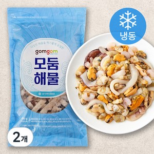 곰곰 모둠 해물 (냉동), 800g, 2개