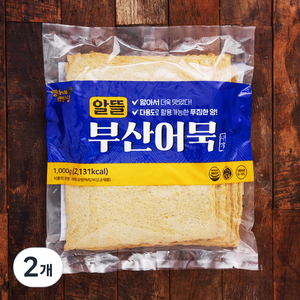 영자네백반집 알뜰 부산어묵, 1kg, 2개