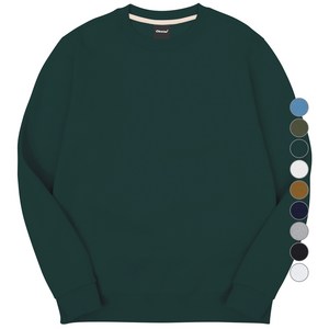 옥스타 남녀공용 프리미엄 무지 특양면 맨투맨 9SSP001