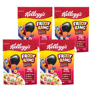 후루트링 시리얼, 530g, 4개