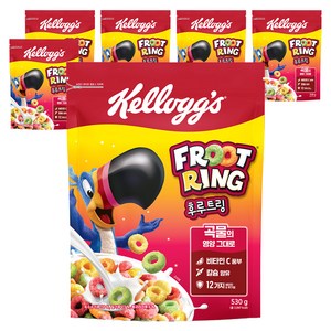 후루트링 시리얼, 530g, 6개