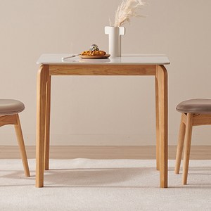 잉글랜더 토르티야 통세라믹 고무나무 원목 식탁 방문설치