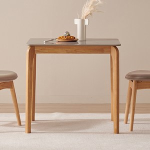 잉글랜더 토르티야 통세라믹 고무나무 원목 식탁 방문설치