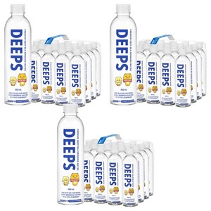 딥스 춘식이 천연 미네랄 해양심층수, 500ml, 60개