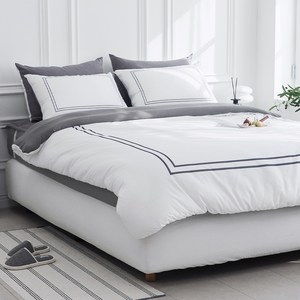 루시드슬립 국내산 갤러리 호텔식 옥수수솜 무봉제 차렵이불 세트