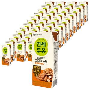 연세두유 뼈를 생각한 고칼슘 호두 아몬드, 190ml, 72개