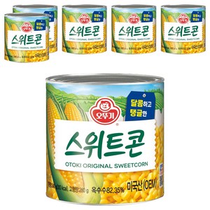 오뚜기 스위트콘 통조림, 340g, 6개