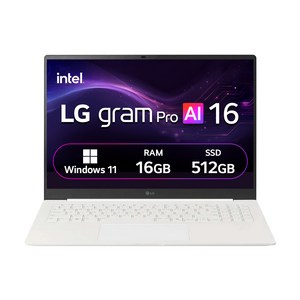 LG전자 2026 그램 Pro AI 16 코어Ultra5 방문설치