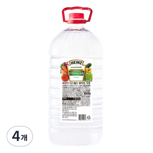 하인즈 화이트 식초, 5L, 4개