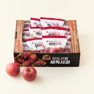 가족 국내산 당도선별 안동 세척사과, 2kg(소과), 1개