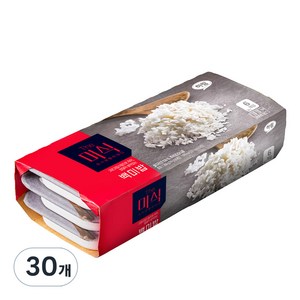 더미식 백미밥, 210g, 30개