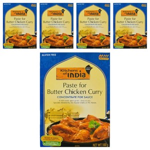 키친오브인디아 버터 치킨 커리 페이스트, 100g, 5개