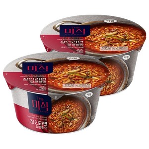 더미식 장인라면 얼큰한맛 컵 106g, 2개