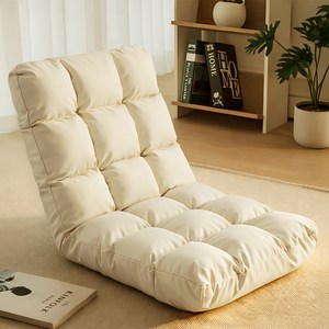 코멧 5단 각도조절 인조가죽 좌식의자