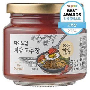 마이노멀 저당 고추장, 230g, 1개