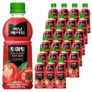 미닛메이드 토마토 주스, 350ml, 24개
