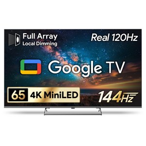 더함 4K UHD QLED TV, 165cm(65인치), 스마트 TV, 무타공 벽걸이형(추가비용발생), 방문설치