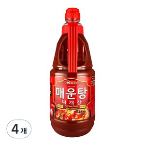 움트리 매운탕 찌개장, 1.95kg, 4개