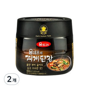 움트리 움쉐프의 찌개된장, 900g, 2개