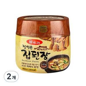 움트리 잘익은 집 된장, 900g, 2개