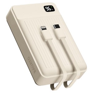 바우아토 포켓쉴 고속 입출력 케이블 일체형 미니 대용량 난연 보조배터리 20000mAh C타입 애플8핀 PD 22.5W