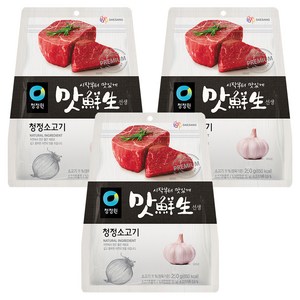 맛선생 소고기 조미료, 250g, 3개