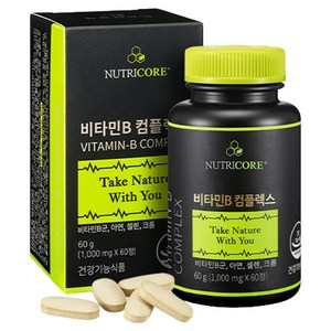 뉴트리코어 비타민B 컴플렉스, 60정, 1개