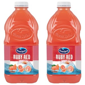 오션스프레이 루비 레드 자몽 드링크, 1.89L, 2개