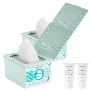 듀이트리 픽 앤 퀵 카밍풀 뽑아쓰는 마스크 + 하이 아미노 클렌징폼 50ml, 2개입, 2개