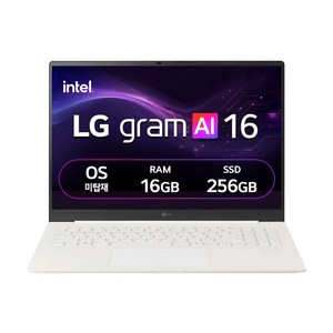 LG전자 2025 그램 AI 16 코어 Ultra5 방문설치