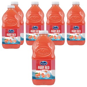 오션스프레이 루비 레드 자몽 드링크, 1.89L, 6개