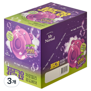 마이노멀 제로젤리 포도베어 8개입, 304g, 3개