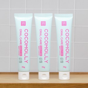 코코몰리 반려동물 오랄케어 데일리 2.0 치약, 70g, 3개