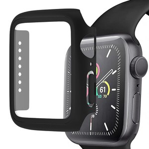 디지지 애플워치 호환 풀커버 강화유리 액정보호 케이스