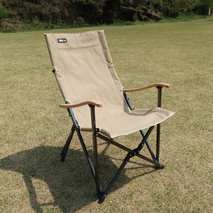 밴프 시그니처 릴렉스 캠핑체어 특대, 베이지(OC102), 1개