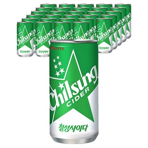 롯데 칠성사이다, 210ml, 90개